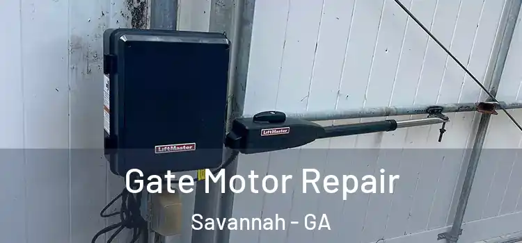  Gate Motor Repair Savannah - GA