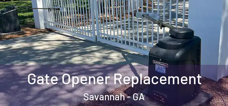  Gate Opener Replacement Savannah - GA