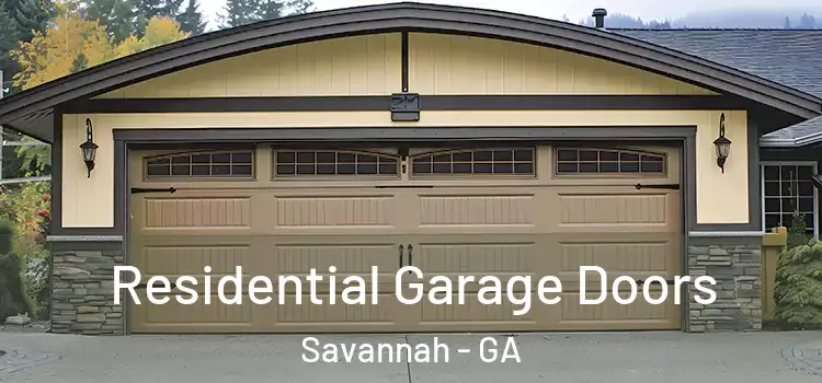 Residential Garage Doors Savannah - GA